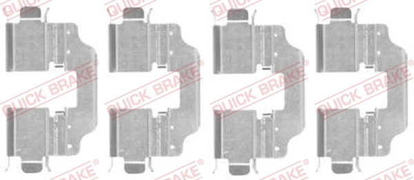 Accessory Kit, disc brake pad